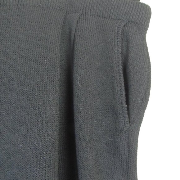 St. John Collection by Marie Gray Classic Black Knit Pull On Pants Size 10 Quiet - Picture 6 of 10